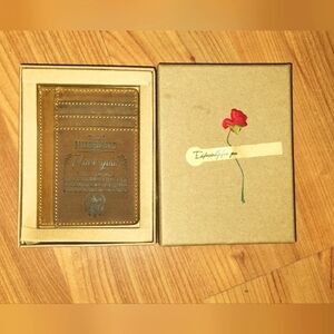 To my Husband Wallet Gift NIB Brand New